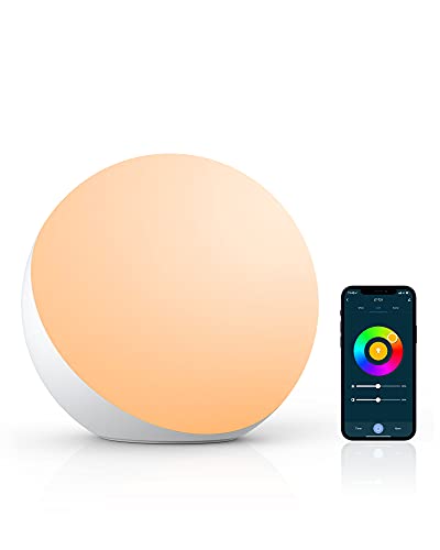 Smart RGB Touch Table Lamp with App & Voice Control, Alexa Compatible