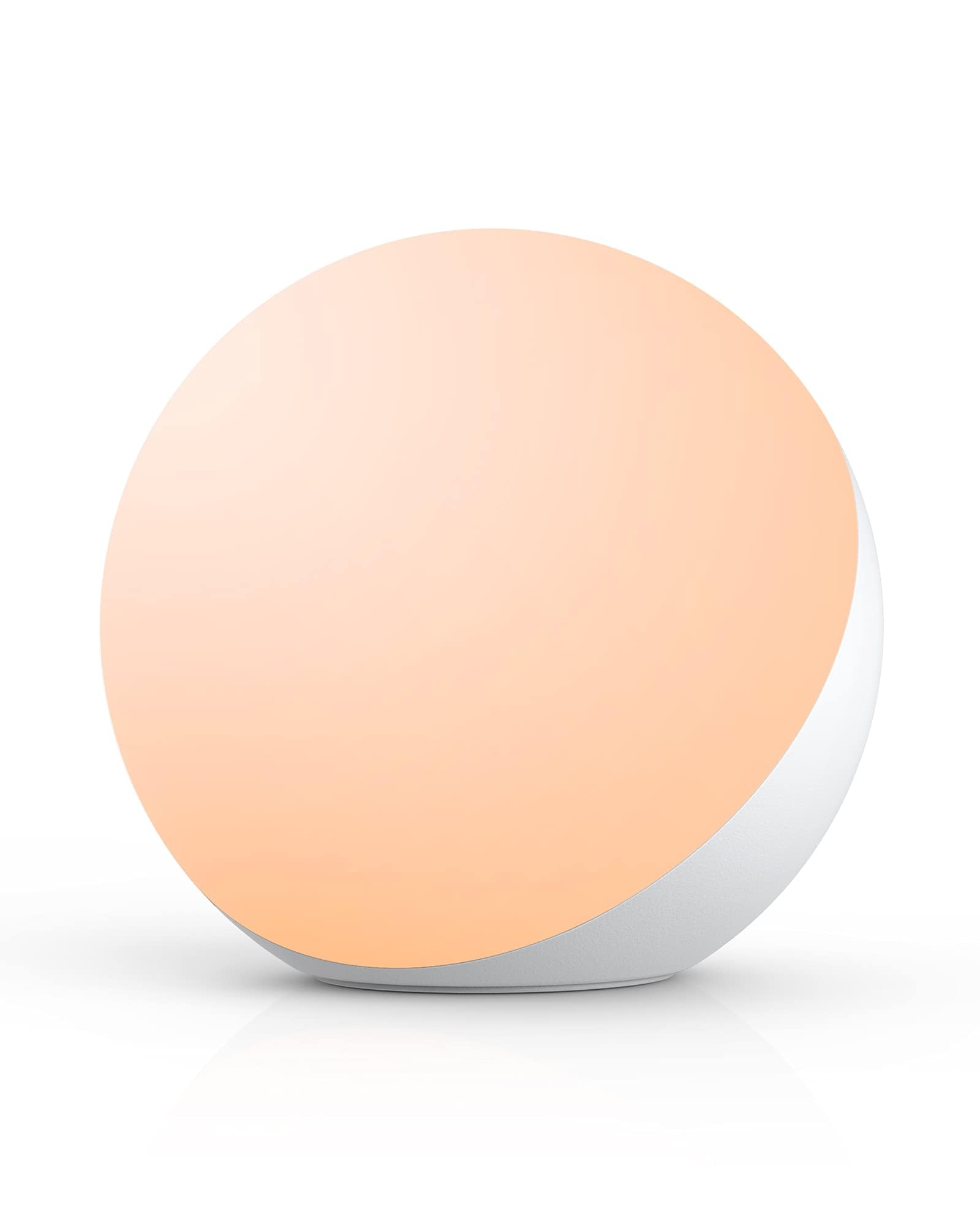 Multicolor touch table lamp for kids, dimmable bedside lamp