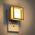 Automatic plug-in LED night light with light sensor, 2-pack