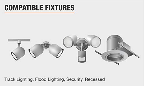 3-Pack R20 LED Bulbs Dimmable – 75W Equivalent, Soft White, Energy Efficient for Recessed Lighting & Track Fixtures