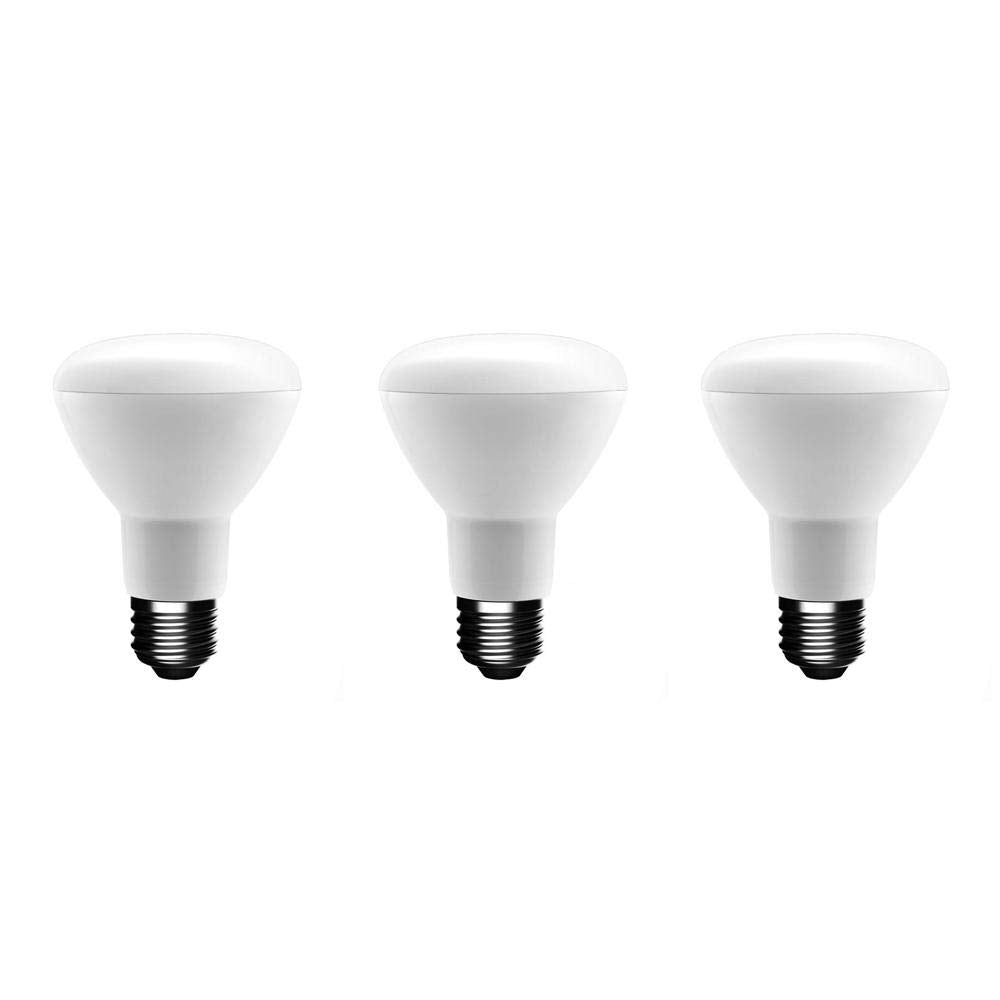3-Pack R20 LED Bulbs Dimmable – 75W Equivalent, Soft White, Energy Efficient for Recessed Lighting & Track Fixtures