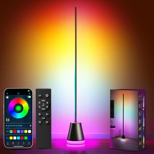 172-LED Smart RGB Corner Floor Lamp with App Control & Music Sync