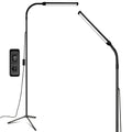 Adjustable LED floor lamp for lash and makeup artists, eye-caring light