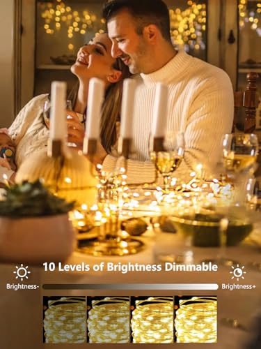 Battery operated fairy string light, outdoor and indoor use, 4-pack