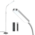 Dimmable LED floor lamp with adjustable color temperature, remote control