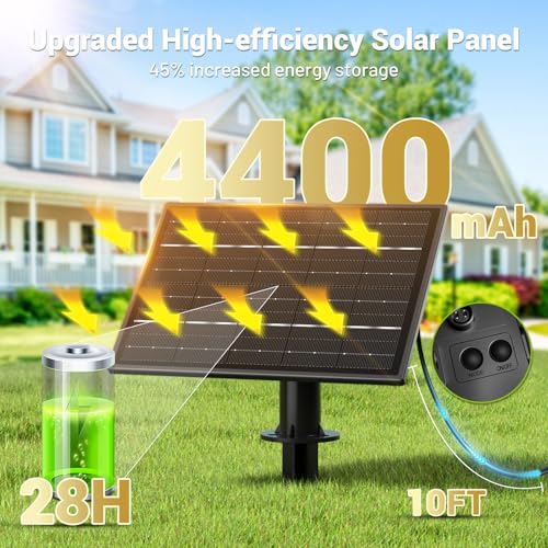 100Ft solar outdoor string lights with remote and 3 light modes