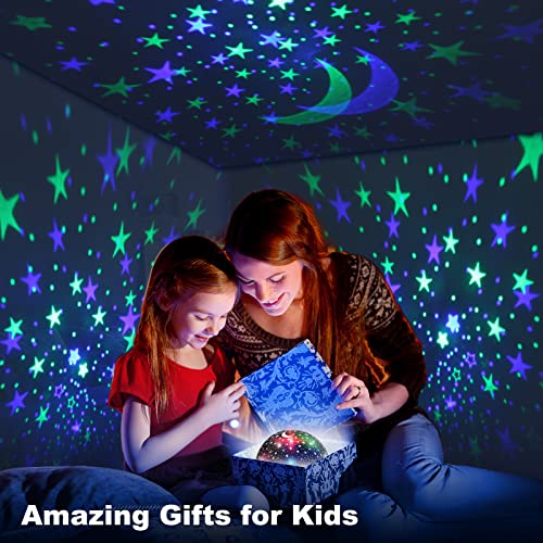 Kids star projector night light with music and 29 soothing sleep sounds