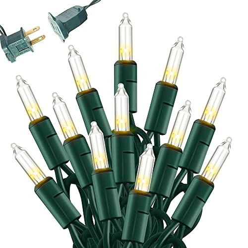 30 ft multicolor mini string lights, 150 incandescent bulbs, UL listed