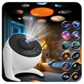 13-in-1 galaxy projector night light with rotating display