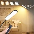 18W LED floor lamp with remote control, timer function and smart plug compatibility