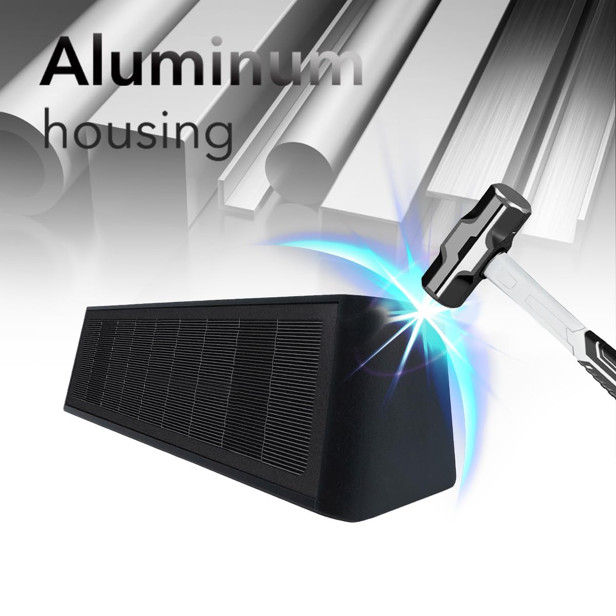 Mrzxy Solar Wall Sconce Up Down – Waterproof Aluminum, 300LM, 3000K Warm White, Dusk to Dawn for Porch & Yard
