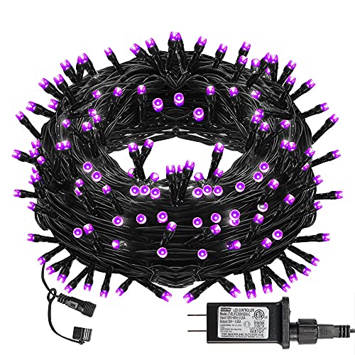 300-LED connectable outdoor string light, 100ft, purple