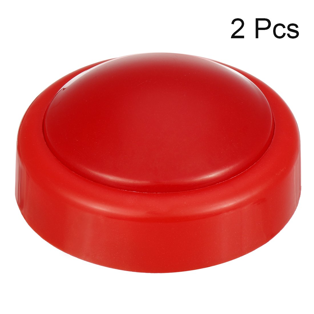 2-Pack LED Touch Sensor Tap Lights – Battery Powered, Red Color, 3.9" Stick-On for Closet Cabinet & Hallway