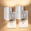 2-pack plug-in night lights with dusk-to-dawn sensor