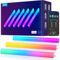 RGBIC Smart Wall Light Panels for Gaming Rooms & Home Decor, 2-Panel Set