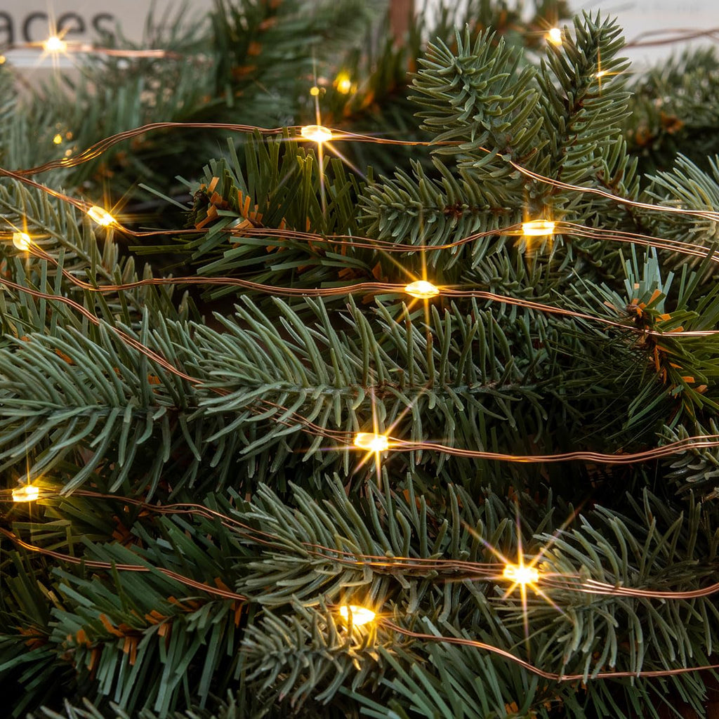 RESNICE 400FT LED Fairy Lights 1200 LEDs – Warm White, Waterproof Copper Wire, Remote Control for Christmas Tree & Garden Party