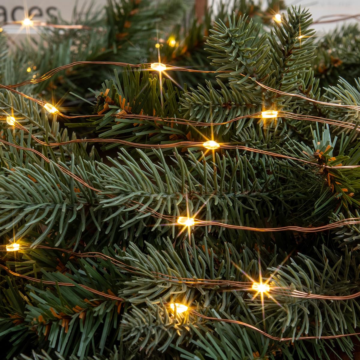 RESNICE 400FT LED Fairy Lights 1200 LEDs – Warm White, Waterproof Copper Wire, Remote Control for Christmas Tree & Garden Party