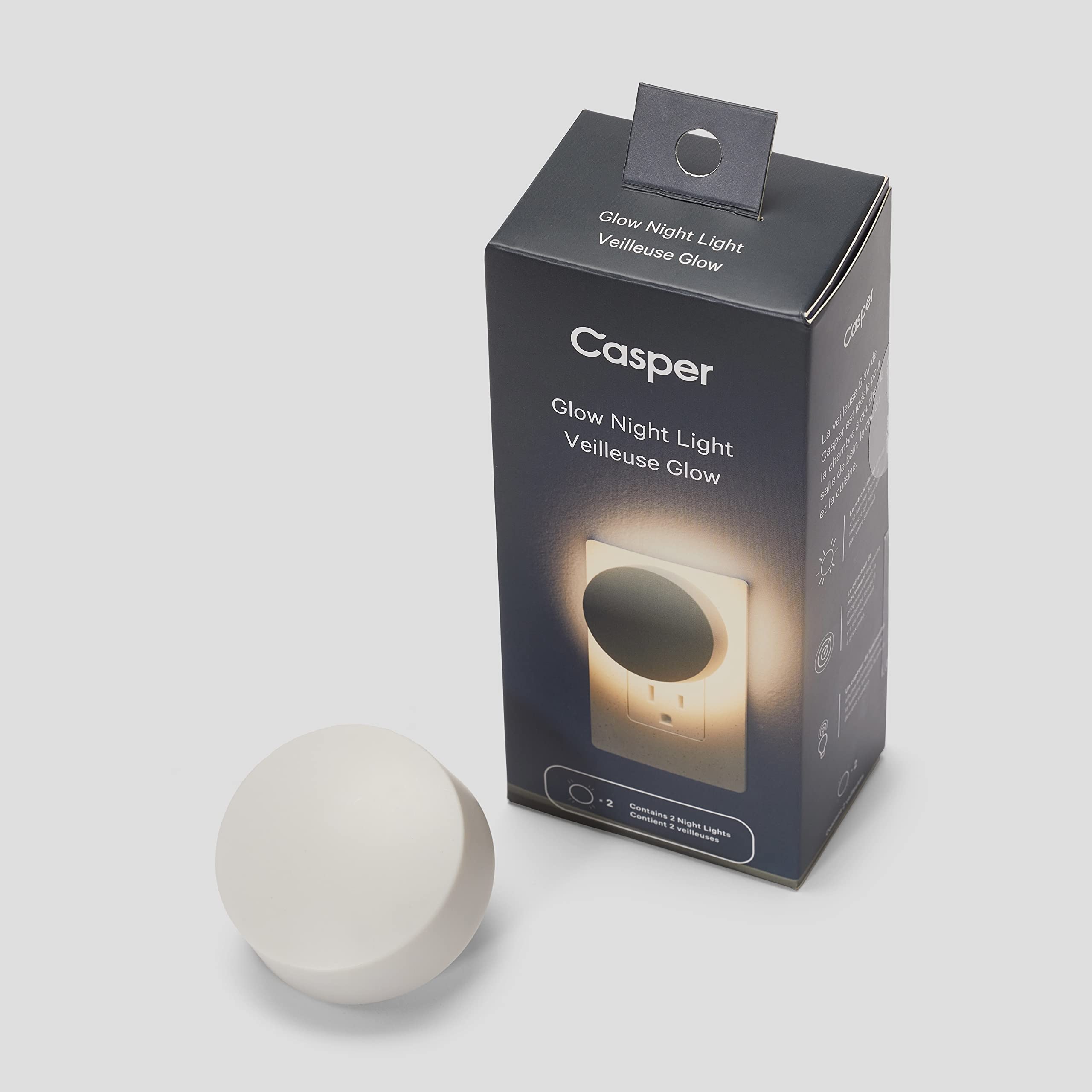 Soft-glow LED night light for bedtime, single pack