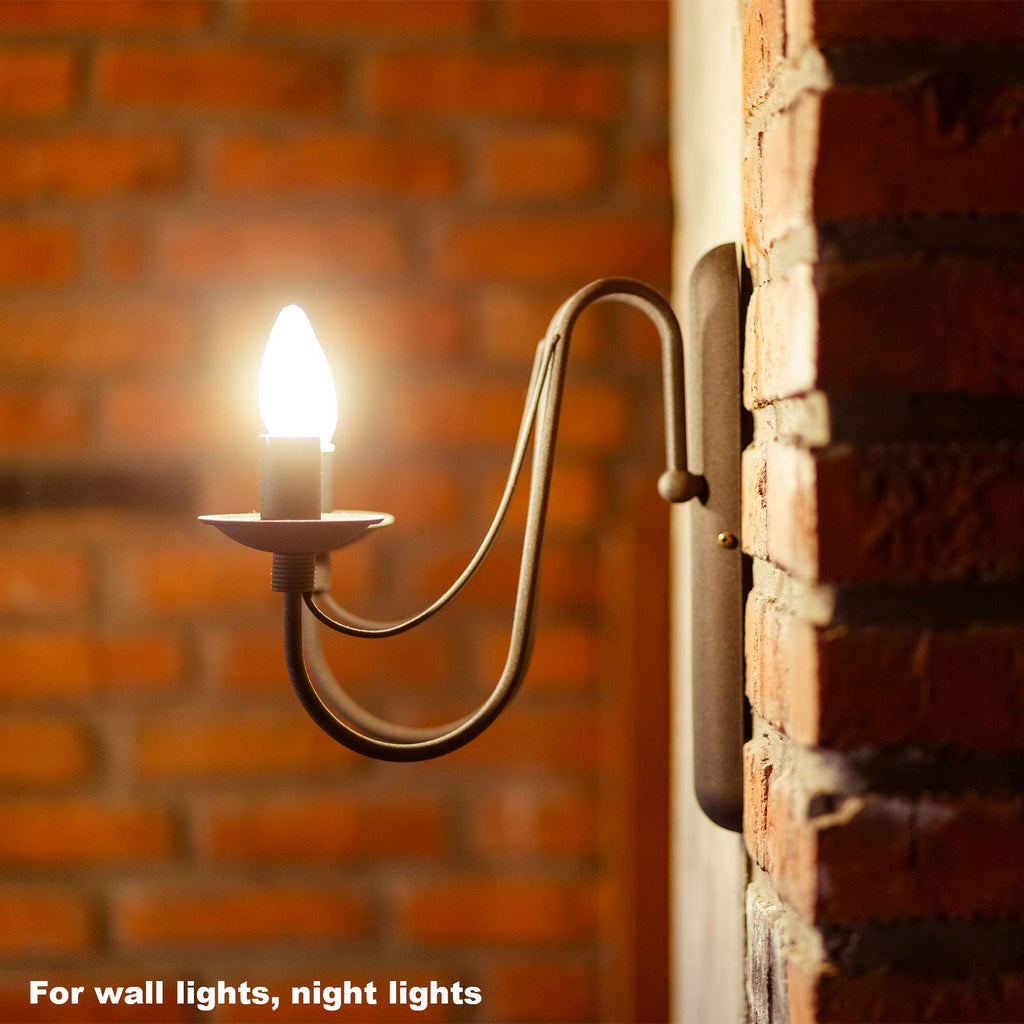 12-Pack 15W Himalayan Salt Lamp Bulbs – E12 Base, Dimmable, Warm Light for Salt Lamps & Scentsy Warmers