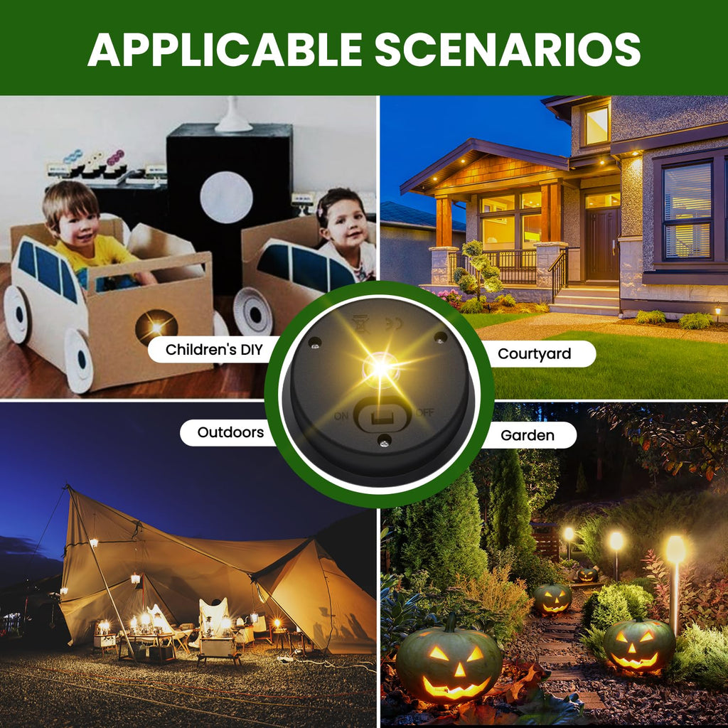 2-Pack Solar Light Replacement Tops – 3.23" Waterproof Lantern Parts with 2.83" Base for Outdoor Hanging Garden Patio Lights