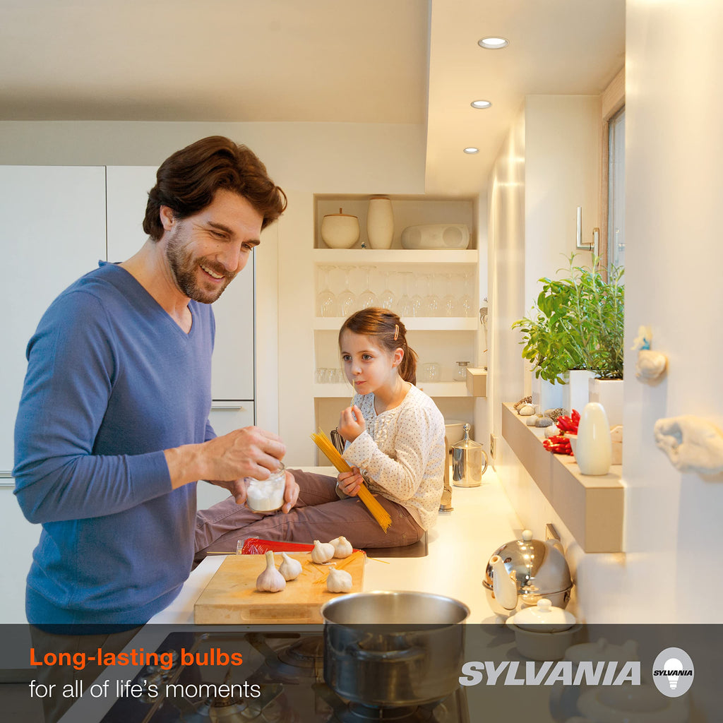 4-Pack Sylvania BR30 LED Flood Light Bulbs – 100W Equiv. 17W, 1450LM, 2700K Soft White, Dimmable for Recessed Lighting