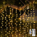 200-LED curtain string light for indoor and outdoor decor