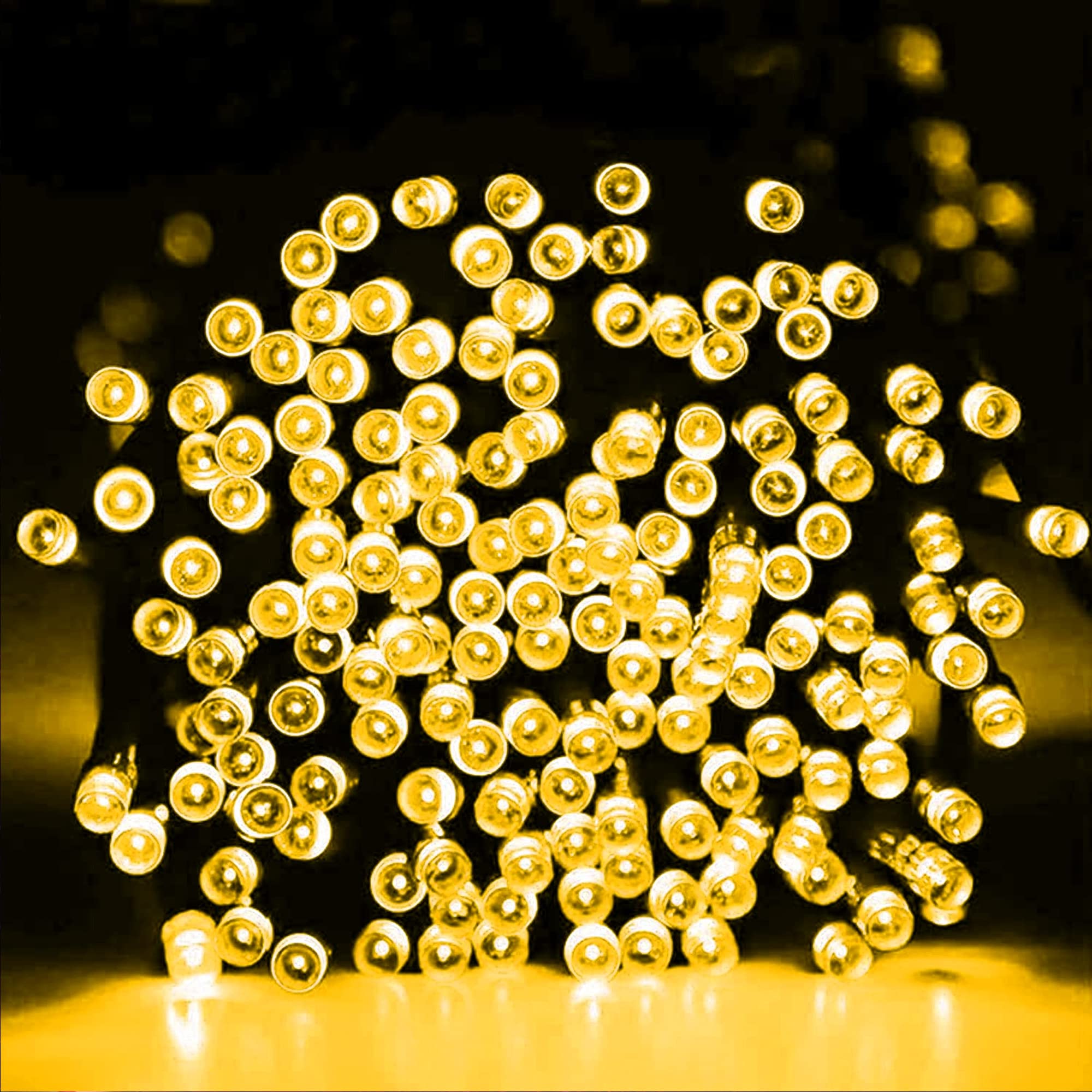 132 ft plug-in string lights, 400 LED with 8 modes for tree decor