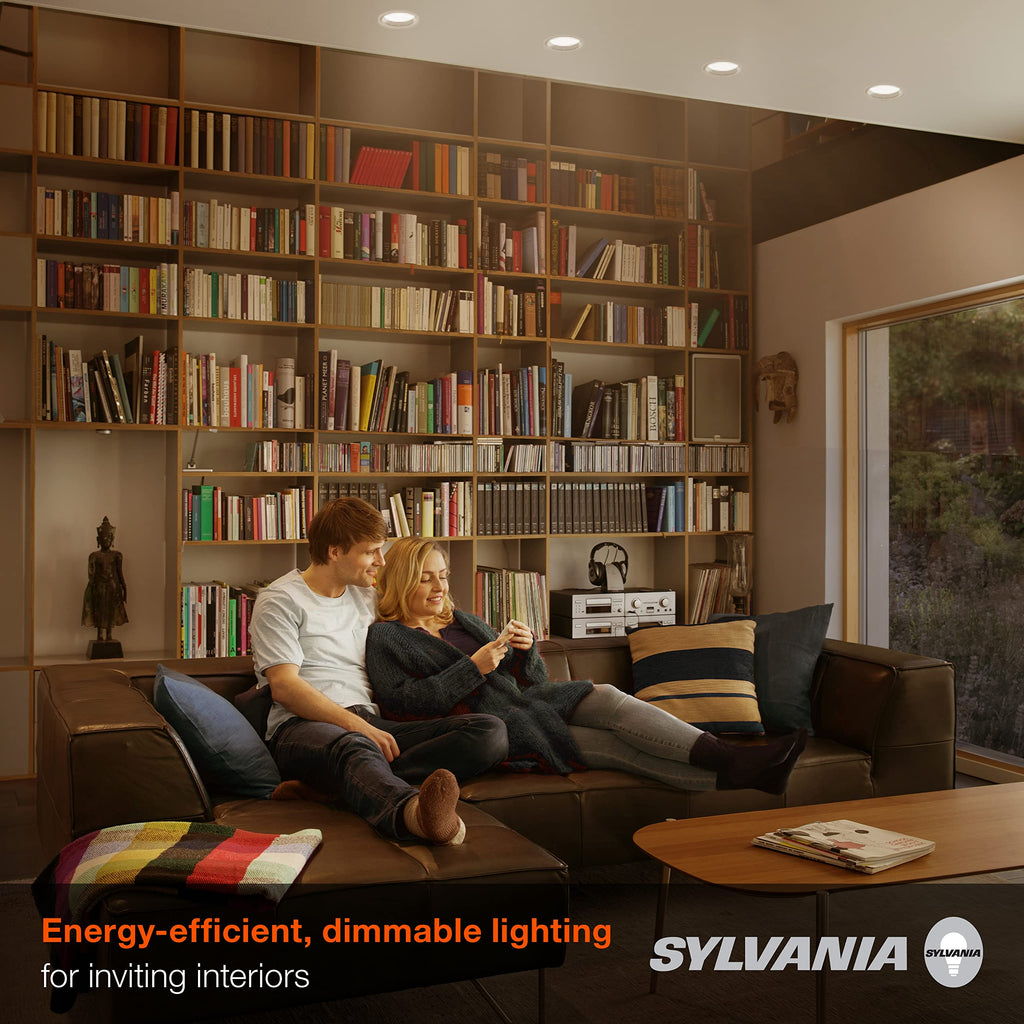 4-Pack Sylvania BR30 LED Flood Light Bulbs – 100W Equiv. 17W, 1450LM, 2700K Soft White, Dimmable for Recessed Lighting