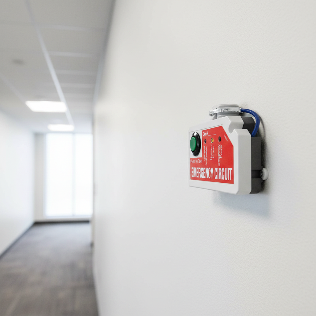 Wattstopper ELCU-200 Emergency Lighting Control Unit – Self-Contained Power Pack, White, Universal Standard Device Compatible for Commercial Buildings