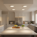 4-Pack LED Recessed Lights 6 Inch Canless – Dimmable, Integrated, Soft White for New Construction & Remodel