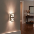 GE LED Motion Sensor Night Light Plug-In – Dusk to Dawn, 25FT Range, UL Certified for Bedroom & Bathroom (Bronze)