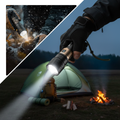 SKYFIRE LED Flashlight 3000LM Rechargeable – Zoomable, Waterproof, 4 Modes with Ignition Lens for Camping & Tactical