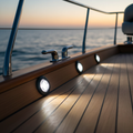 10-Pack Marine LED Lights Waterproof – 12V Underwater Navigation Deck Lighting for Boat Yacht Pontoon Kayak (White)