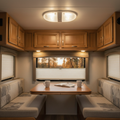 Lumitronics RV Double Dome Ceiling Light – Interior LED with On/Off Switch, Removable Lens, Weather Proof for Camper Trailer