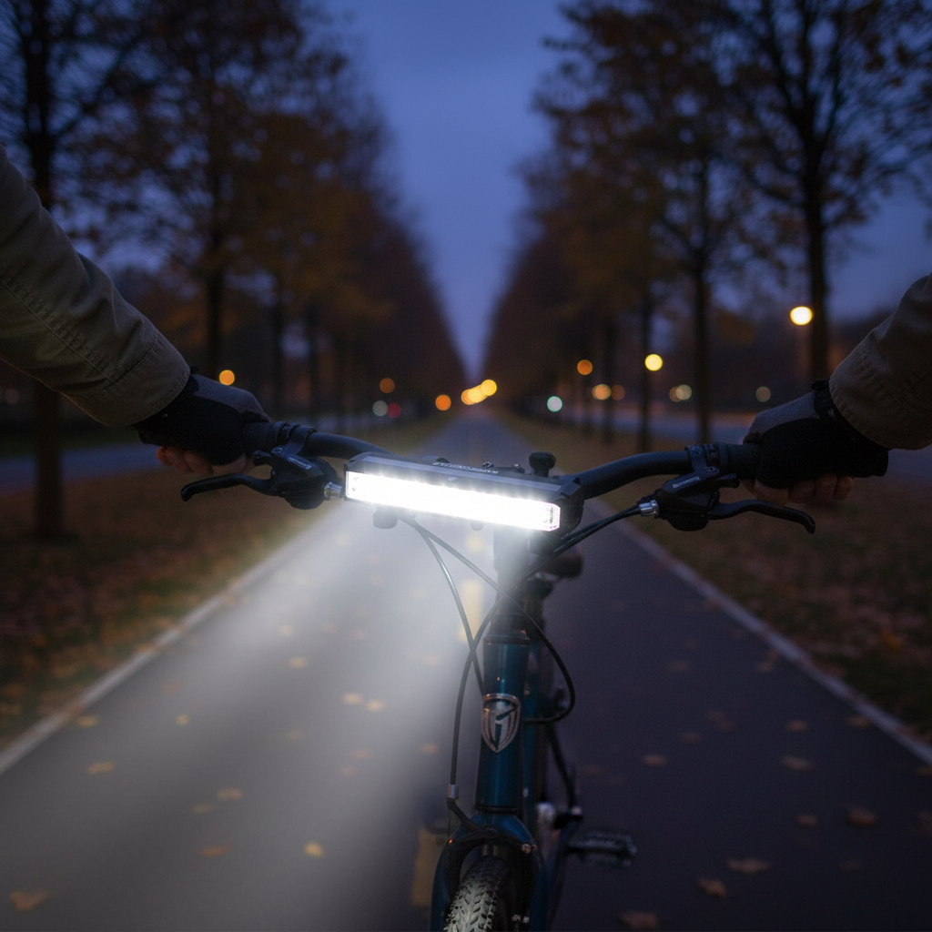 SHEROSELF 6 LED Bike Light Super Bright – 5 Modes, Type-C Rechargeable, IPX5 Waterproof for Mountain Road Cycling