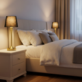 2-Pack Cordless Table Lamps Rechargeable – 4000mAh Battery, Brass Touch Dimming, 3000K Warm Light for Bedroom & Dining Room
