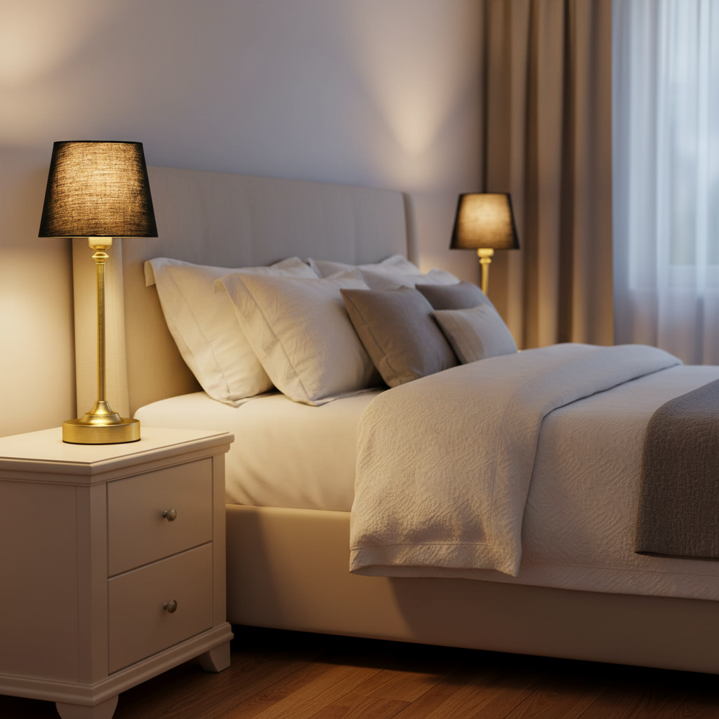 2-Pack Cordless Table Lamps Rechargeable – 4000mAh Battery, Brass Touch Dimming, 3000K Warm Light for Bedroom & Dining Room