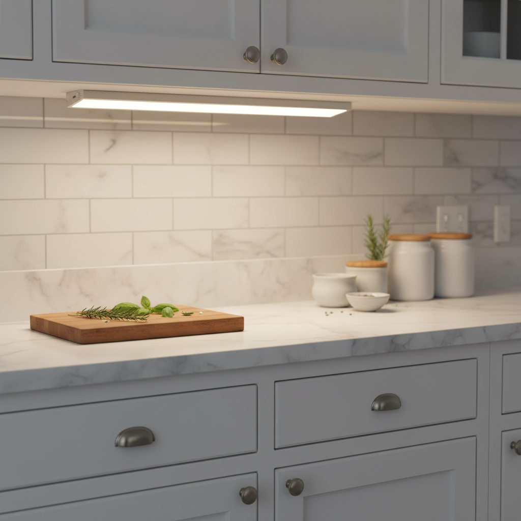 2-Pack Under Cabinet LED Lights Motion Sensor – 14.5IN Rechargeable, Dimmable, 3 Color Temps, Magnetic Install for Kitchen & Closets