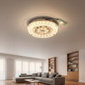 Caisens 4 Inch LED Ceiling Fan Light Kit – 18W 2200LM, 3000K 4500K 6000K, Dimmable, CRI90 for Round Fan Light Replacement