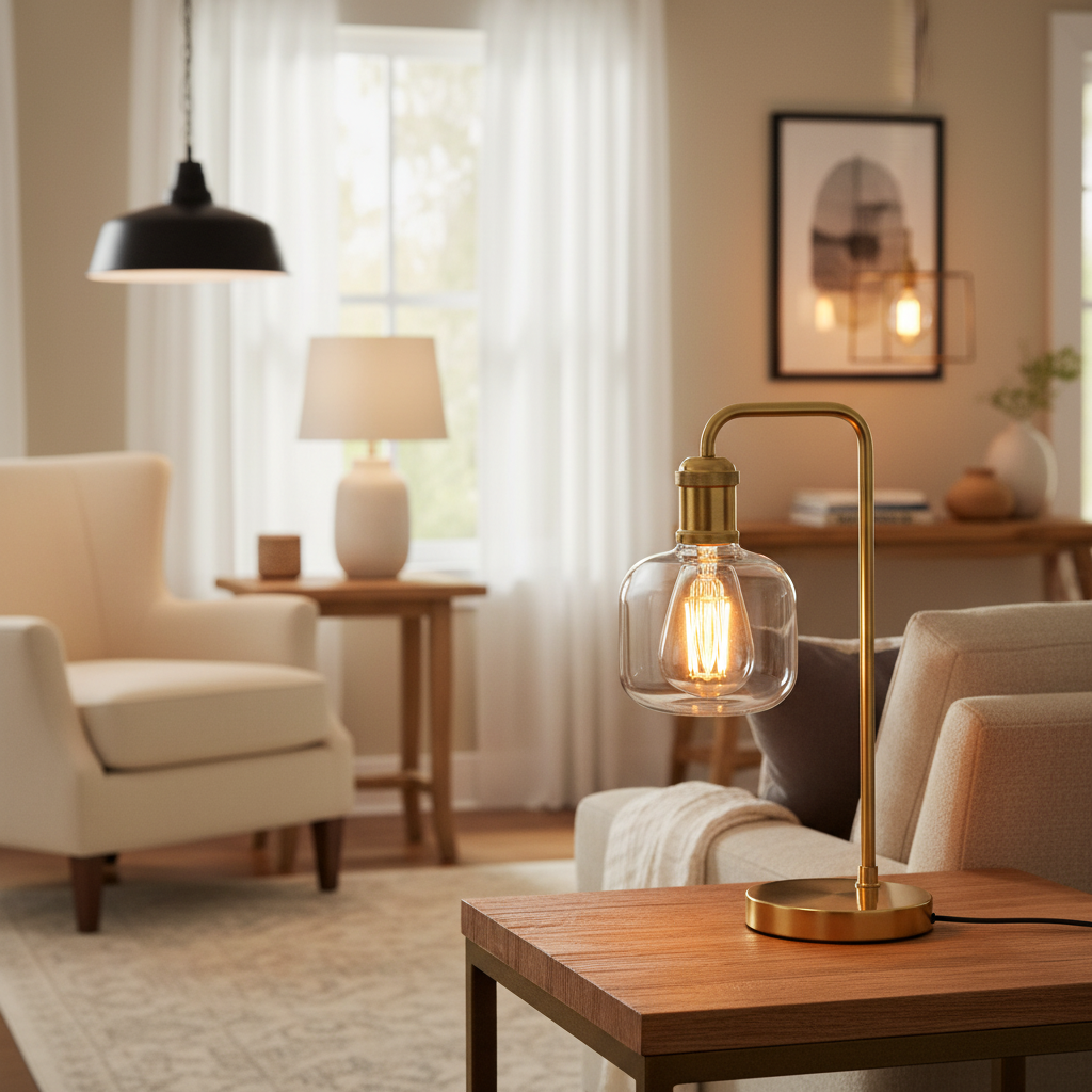 EcoSmart 60W LED Soft White Vintage A19 4-Pack