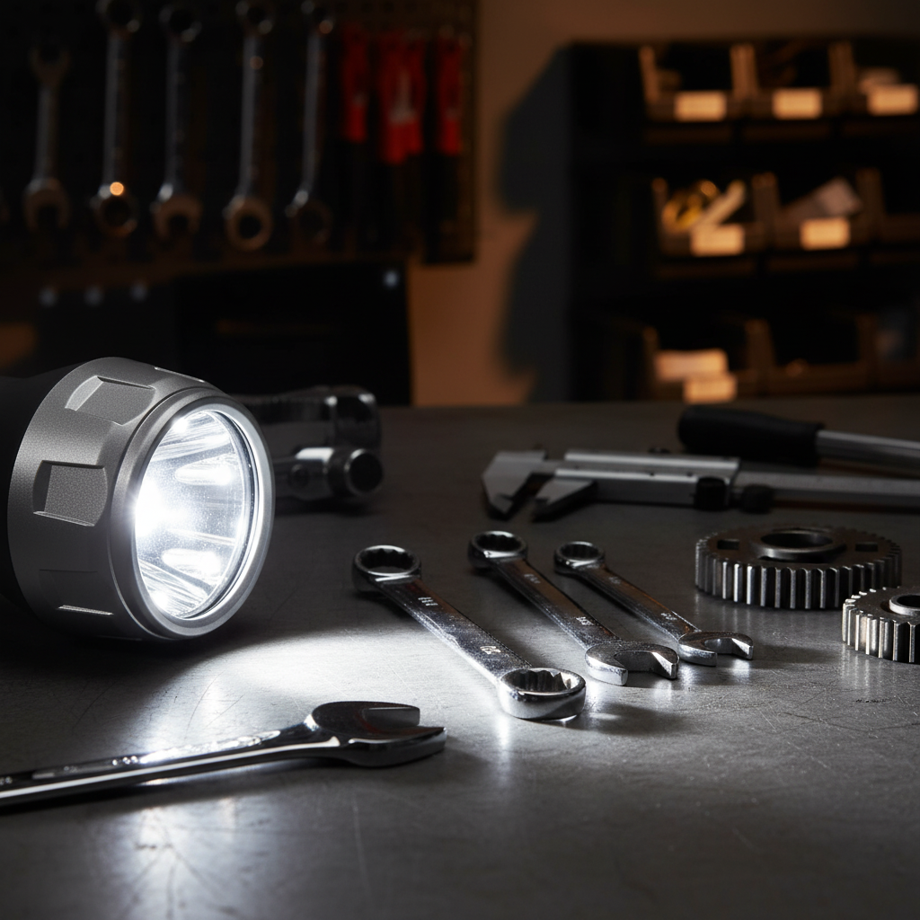 STANLEY SL3HS LED Spotlight Flashlight Rechargeable – 900 Lumens, Ultra Bright, Lithium Ion Battery for Outdoor & Emergency